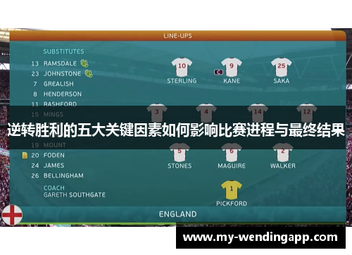 逆转胜利的五大关键因素如何影响比赛进程与最终结果