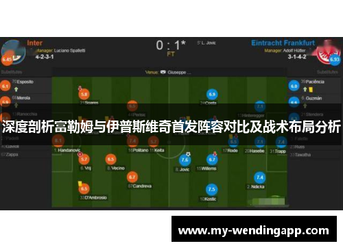 深度剖析富勒姆与伊普斯维奇首发阵容对比及战术布局分析
