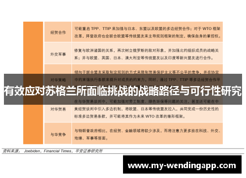 有效应对苏格兰所面临挑战的战略路径与可行性研究